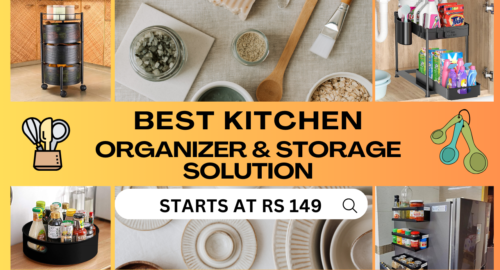 Best kitchen organizer & storage solution for kitchen in India
